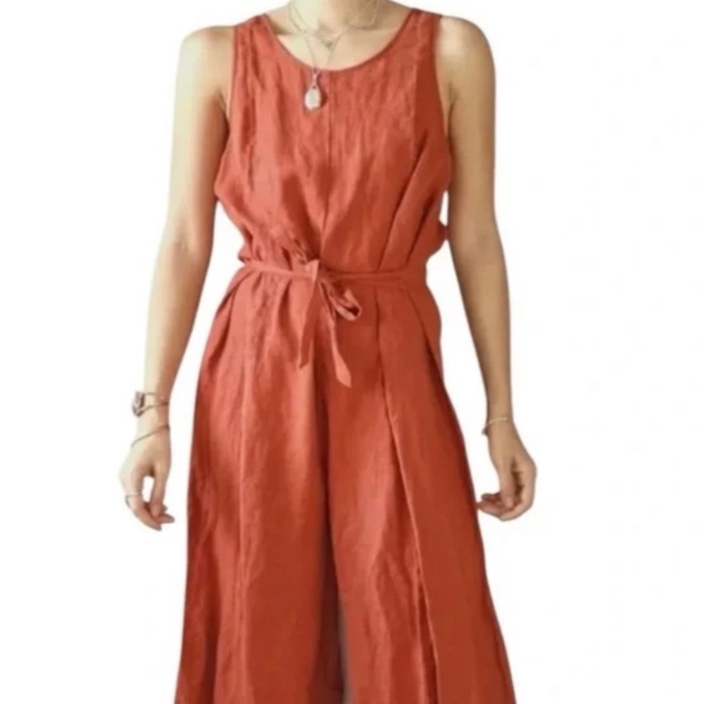 Rachel Zoe Linen Jumpsuit